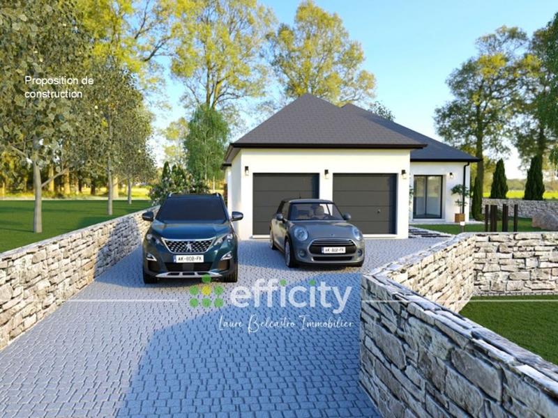 Terrain constructible - 1 058 m²