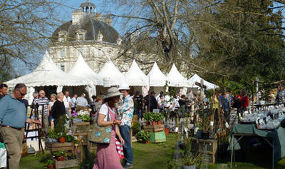 Fête des plantes au château de Cheverny