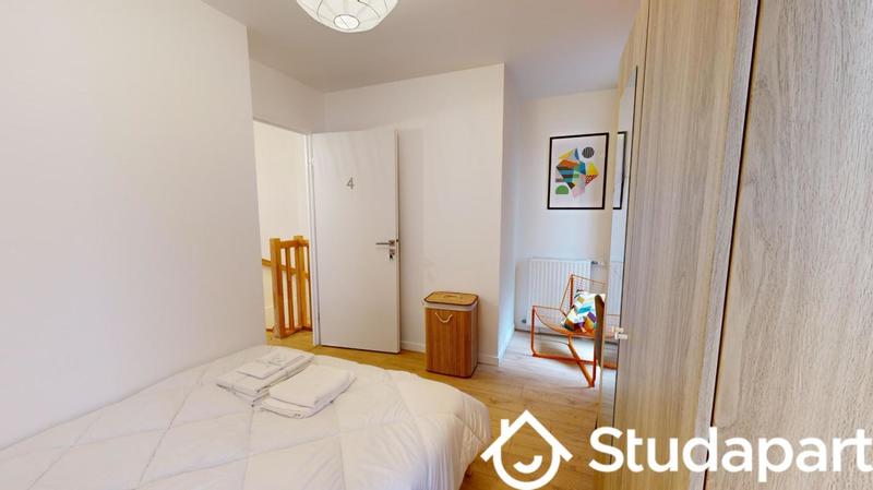 Chambre - 9 m² - 1 pièce