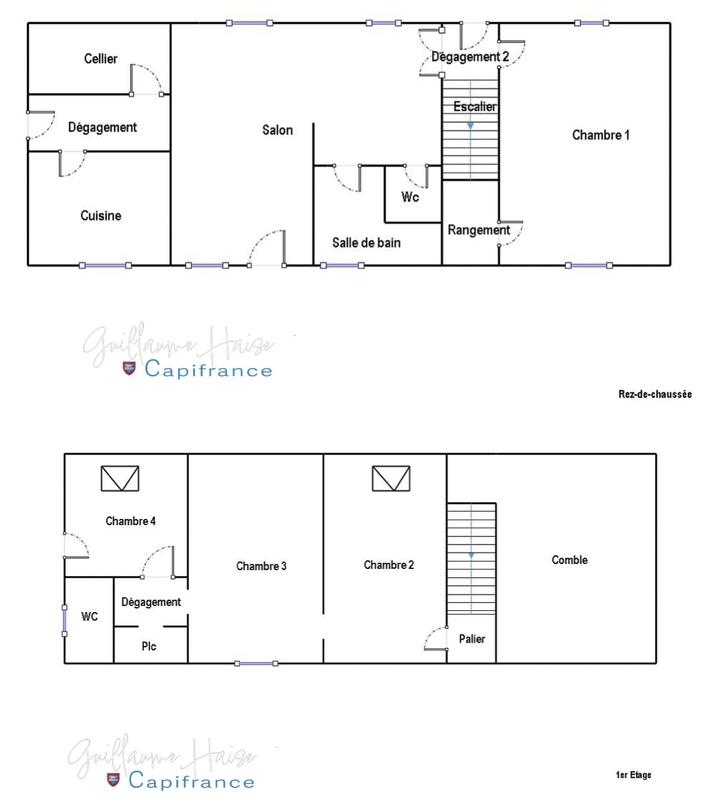 Maison - 120 m² - 5 pièces