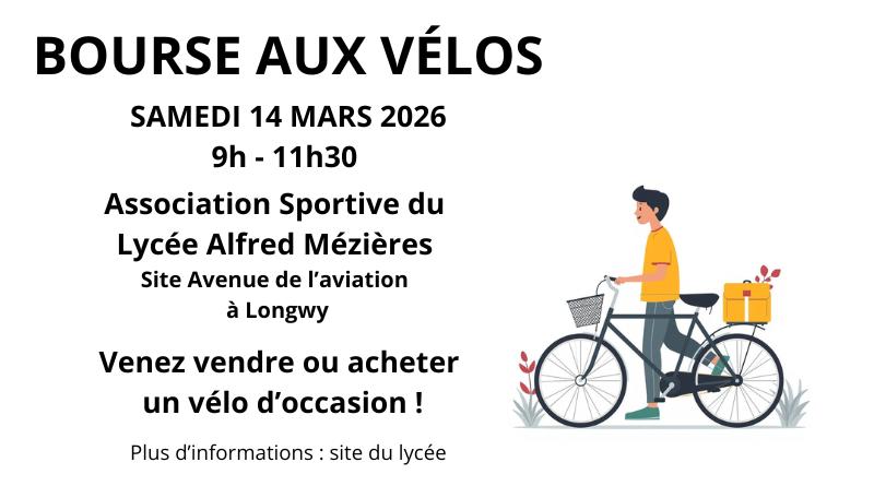 Bourse aux vélos - journée portes-ouvertes du lycée