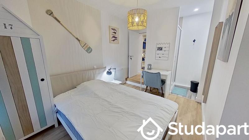 Chambre - 10 m² - 1 pièce