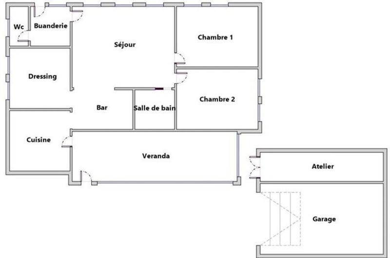 Maison - 100 m² - 4 pièces