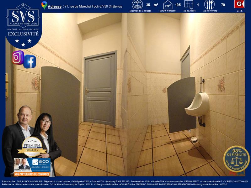 Maison - 105 m² - 1 pièce