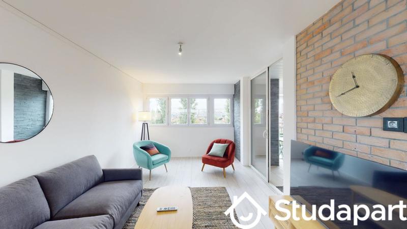 Chambre - 11 m² - 1 pièce