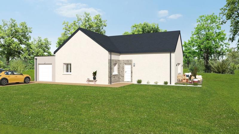 Maison - 93 m² - 4 pièces