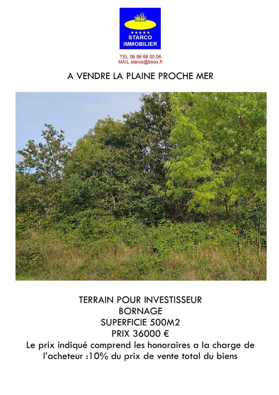 Terrain - 500 m²