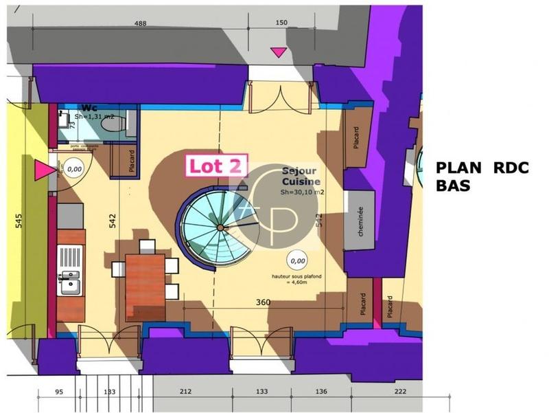 Appartement - 49 m² - 2 pièces