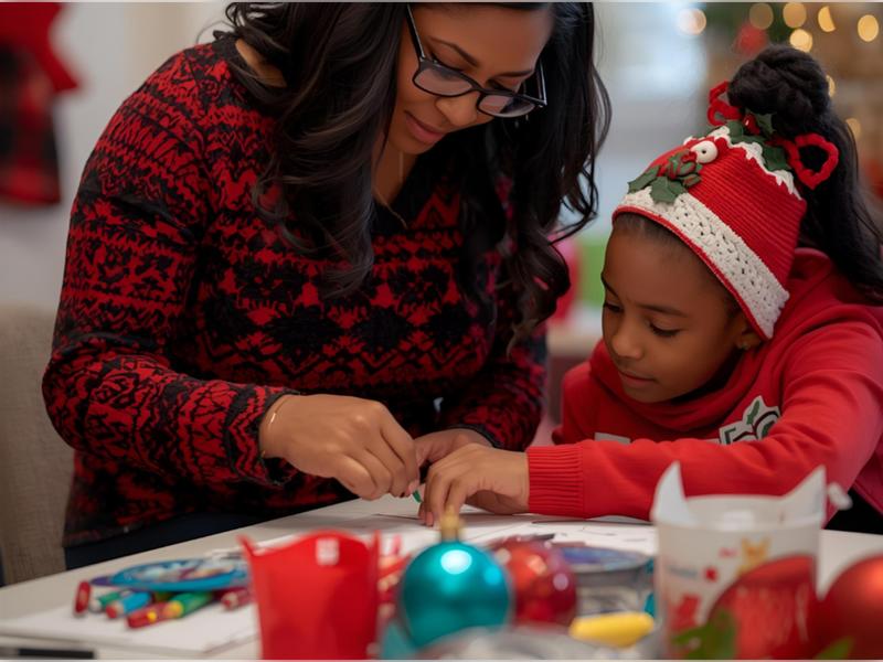 Journée en famille &quot;L'art de faire ensemble autour de Noël&quot;