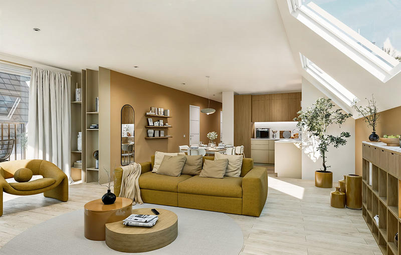 Appartement - 94 m² - 4 pièces