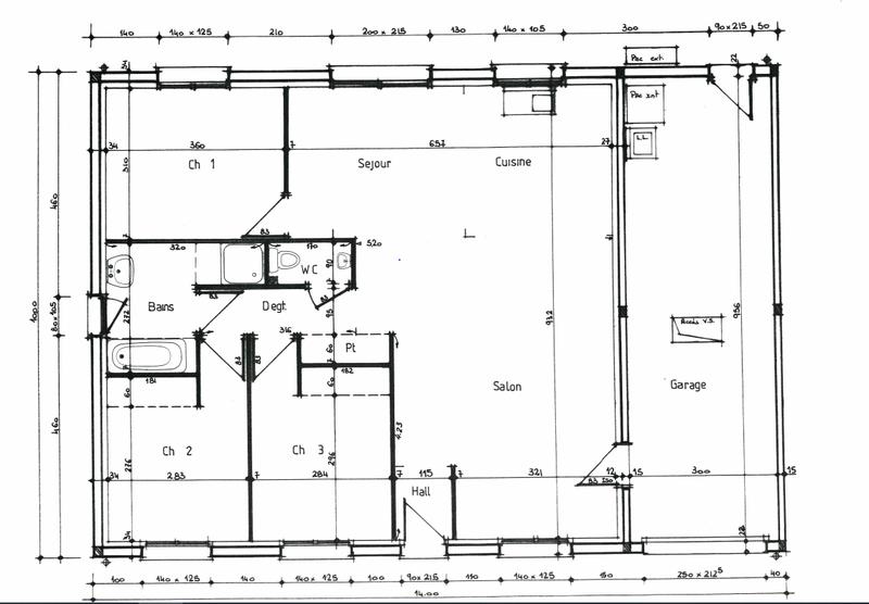 Maison - 93 m² - 5 pièces