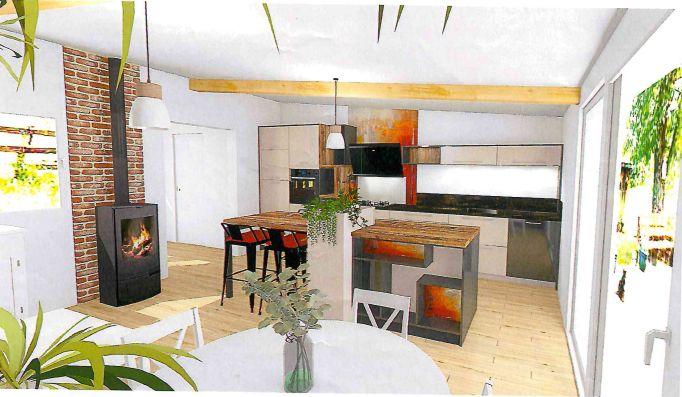 Maison - 55 m² - 2 pièces