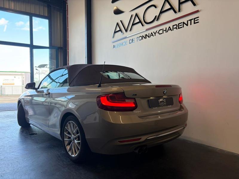 Bmw Serie 2 (F23) Cabriolet 220d 2.0 d Steptronic 190 cv Boîte auto