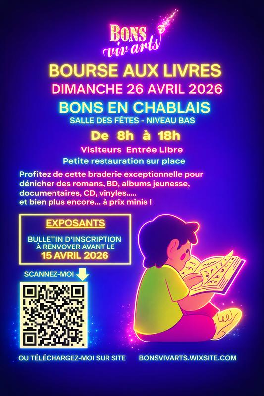 Bourse aux livres, Cd, Dvd, jeux