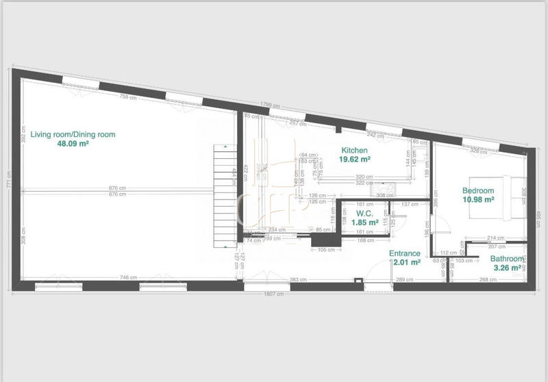Appartement - 156 m² - 4 pièces