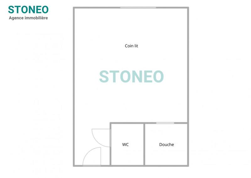 Appartement ancien - 8 m² - 1 pièce