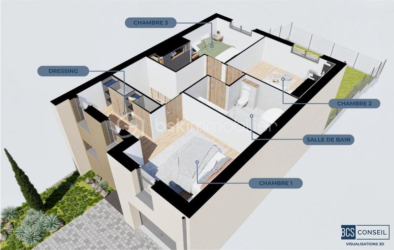 Maison - 110 m² - 5 pièces