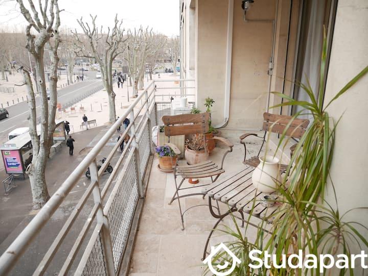 Chambre - 25 m² - 1 pièce