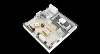 Maison - 90 m² - 4 pièces