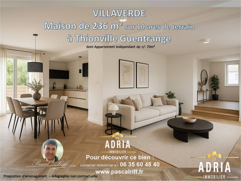 Maison traditionnelle - 236 m² - 11 pièces