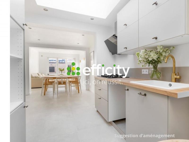 Maison - 62 m² - 3 pièces