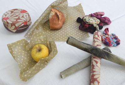 Atelier fabrication de tissus cirés