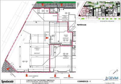 Local commercial - 328 m²