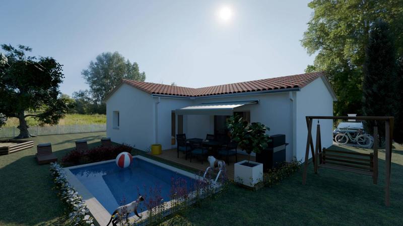 Maison - 92 m² - 4 pièces