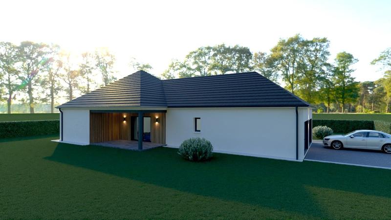 Terrain constructible - 870 m²