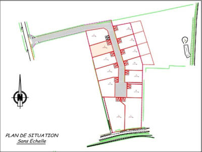 Terrain constructible - 500 m²