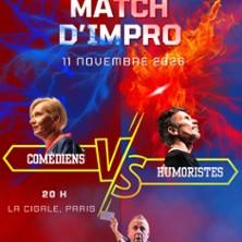 Match d'improvisation pro - Comédiens Vs Humoristes !