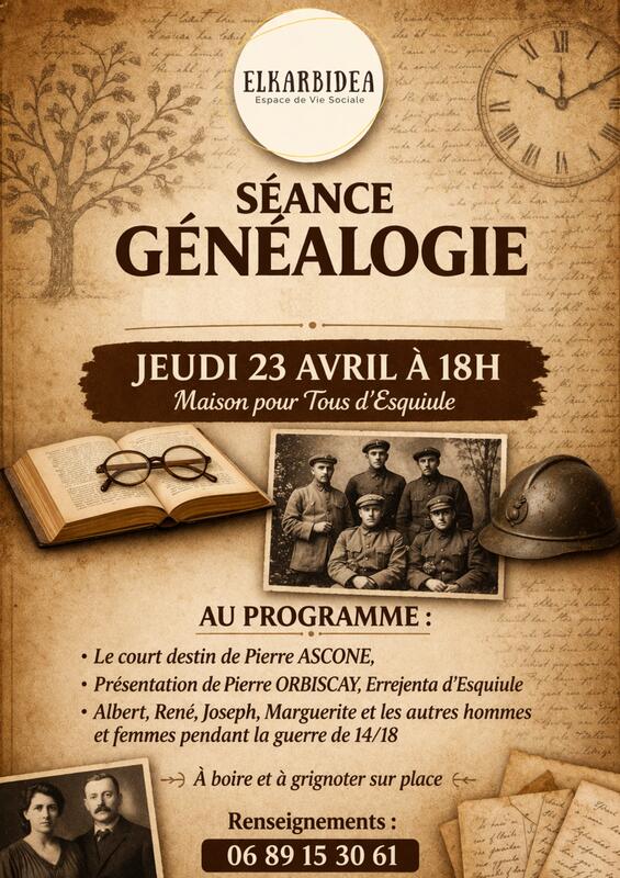 Séance généalogie