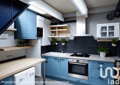 Maison de ville - 72 m² - 5 pièces