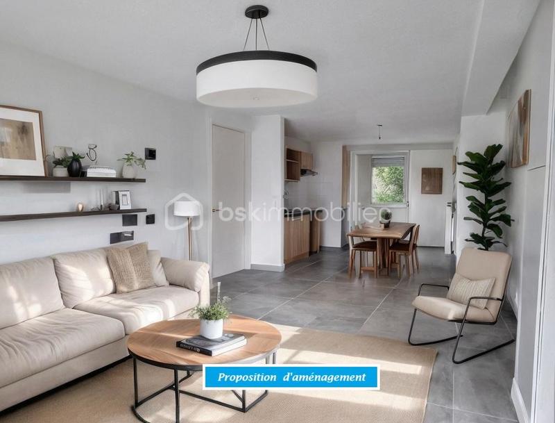 Appartement - 63 m² - 3 pièces