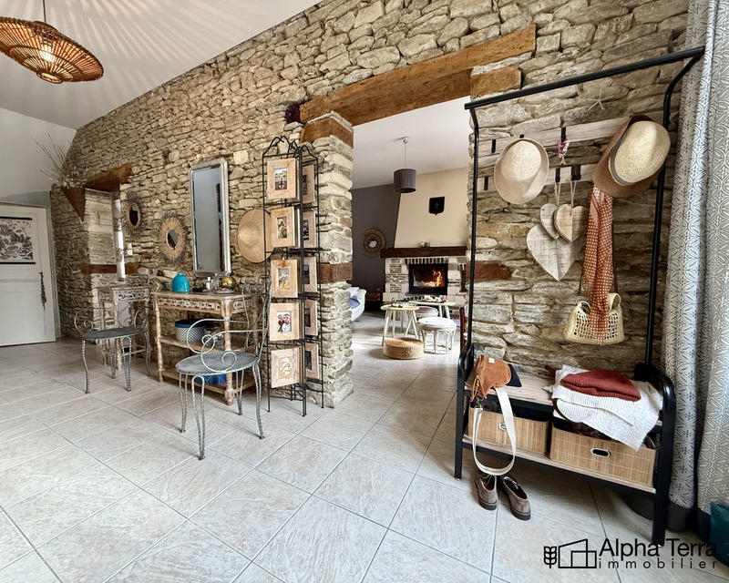 Maison ancienne - 160 m² - 6 pièces