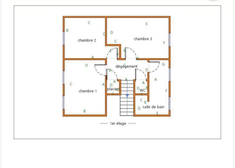 Maison de ville - 98 m² - 4 pièces