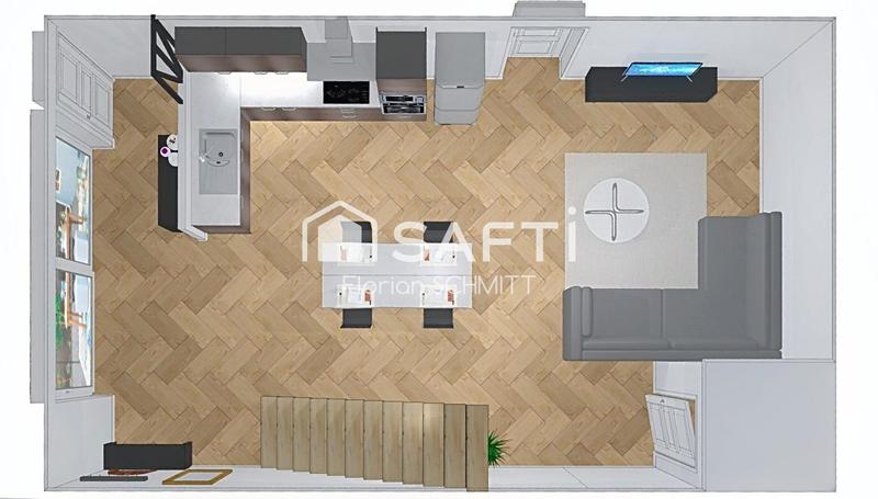 Maison - 95 m² - 4 pièces