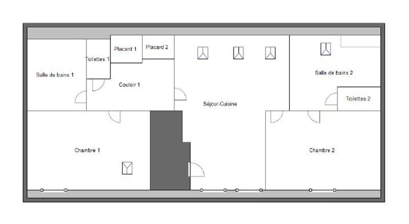 Appartement - 85 m² - 4 pièces