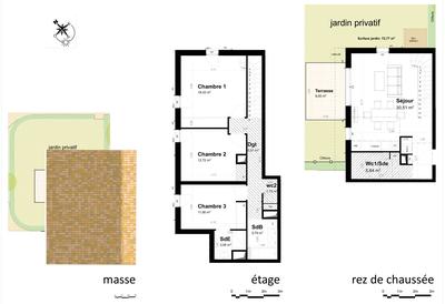 Villa - 96 m² - 4 pièces