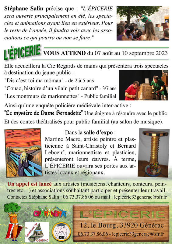 l'épicerie générac