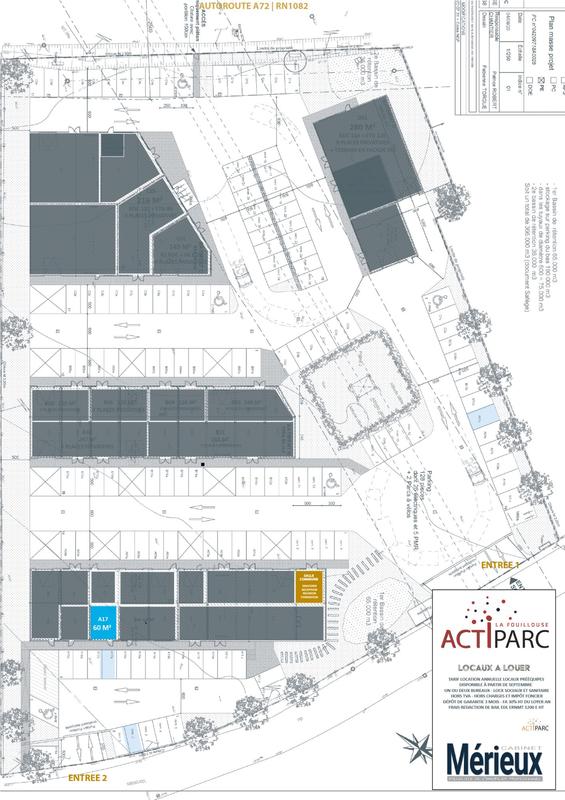 Bureau - 62 m² - 3 pièces