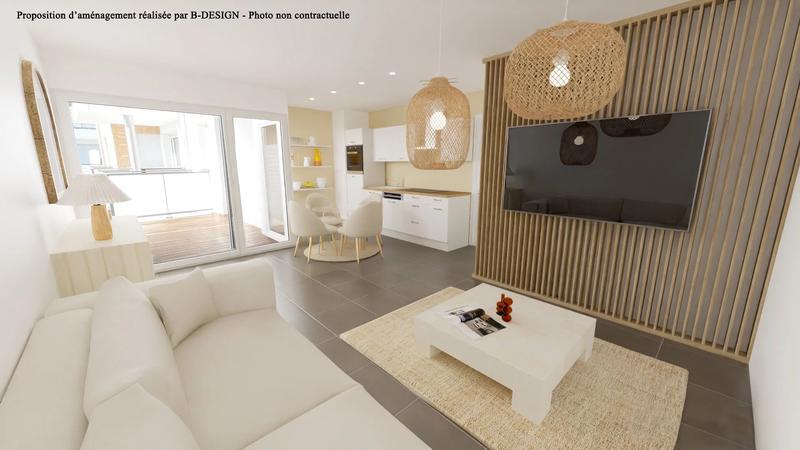 Appartement - 63 m² - 3 pièces