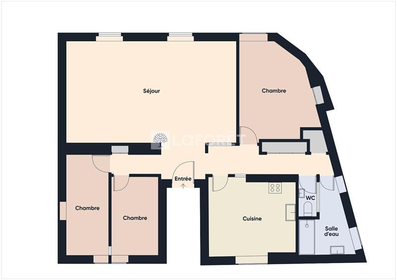 Appartement - 103 m² - 4 pièces