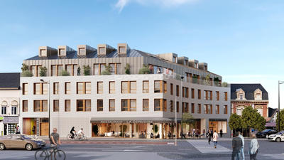 Appartement - 66 m² - 1 pièce