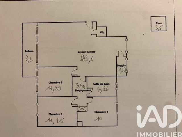 Appartement - 73 m² - 4 pièces