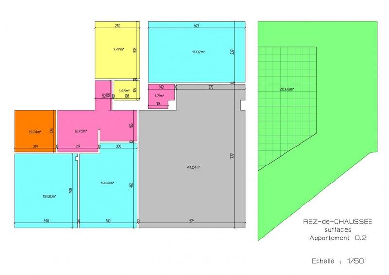 Appartement - 110 m² - 4 pièces