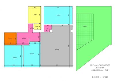 Appartement - 110 m² - 4 pièces