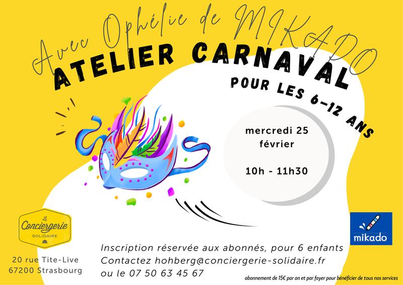 Atelier Carnaval
