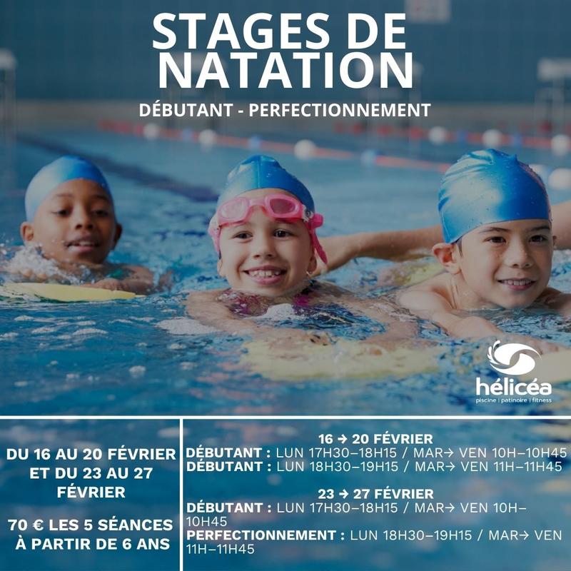 Hélicéa : Stage de Natation