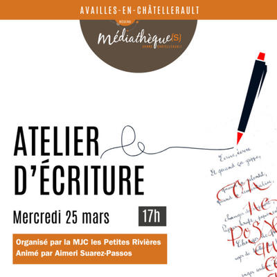 Atelier d'écriture